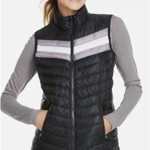 Fabletics Size Medium Fenway Black Puffer Vest